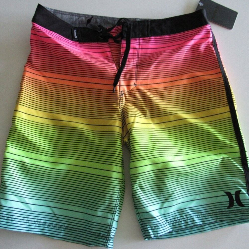Hurley Boys Youth Swim Board Shorts 9" Inseam Size 16/28